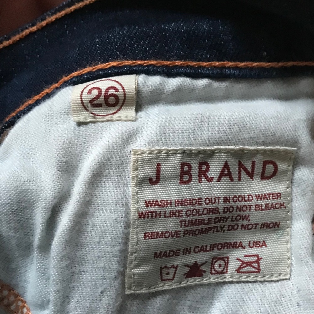 J Brand Straight Leg 805 Ink Jeans - Picture 5 of 7